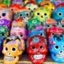 Calaveras aztecas mexicanas