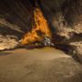 Cuevas verdes atracción turística Lanzarote tubo lava volcánica