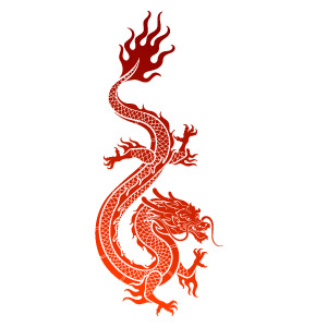 Diseño dragón para tatuajes